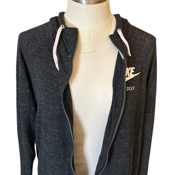 Nike Charcoal Full-Zip Hoodie - Picture 5 of 7